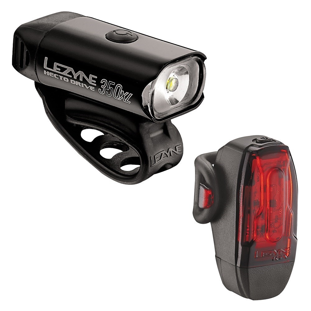 Lezyne Hecto Drive 350XL/KTV USB Rechargeable Light Set product image