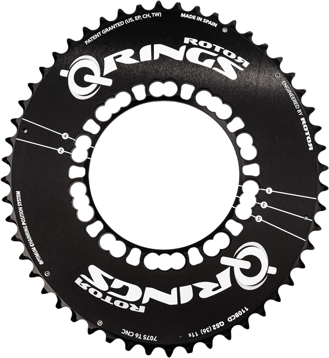 Rotor Q-Ring BCD 110 Aero Outer Chainring product image