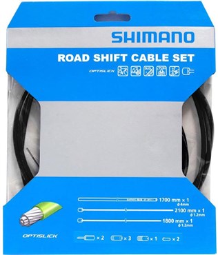 Shimano 105 5800 / Tiagra 4700 Road Gear Cable Set - OPTISLICK Coated Inners
