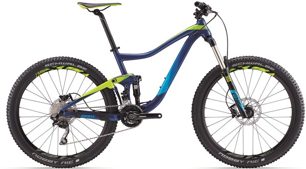 Giant Trance 3 27.5" Mountain Bike 2017 - Trail Full Suspension MTB