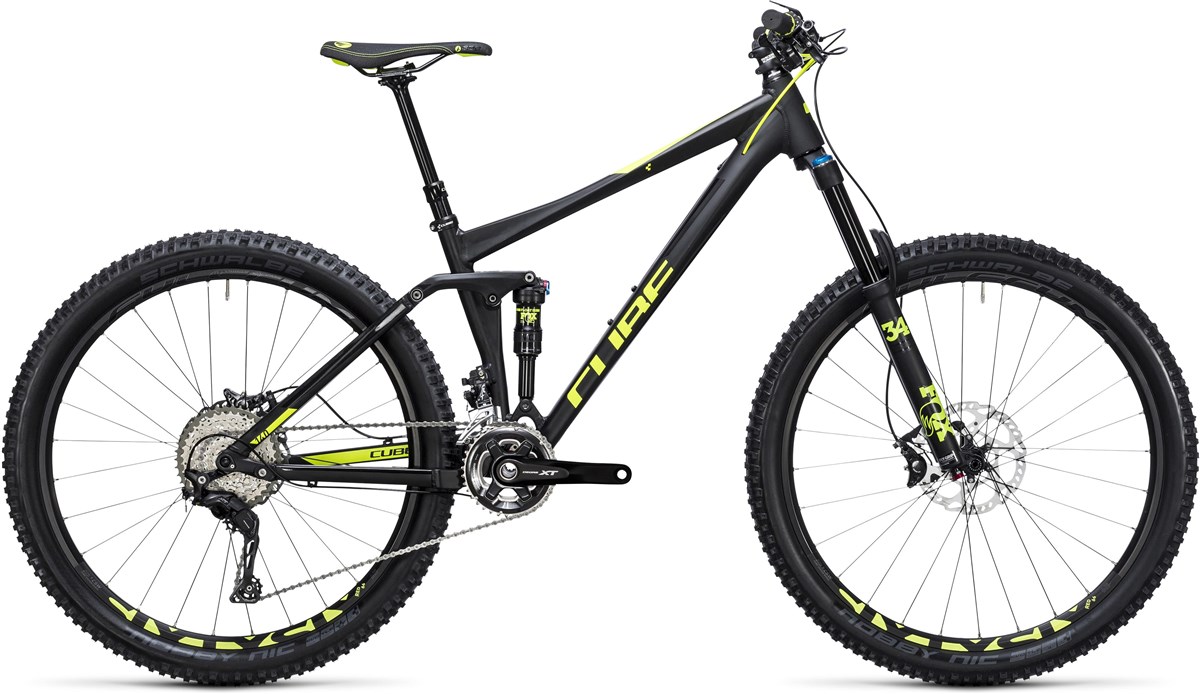 Cube Stereo 140 HPA Race 27.5"  Mountain Bike 2017 - Trail Full Suspension MTB product image