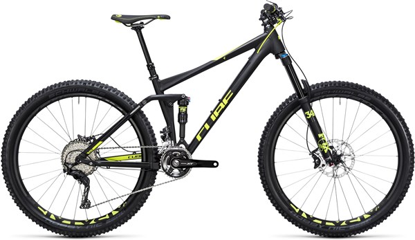 Cube Stereo 140 HPA Race 27.5" Mountain Bike 2017 - Trail Full Suspension MTB