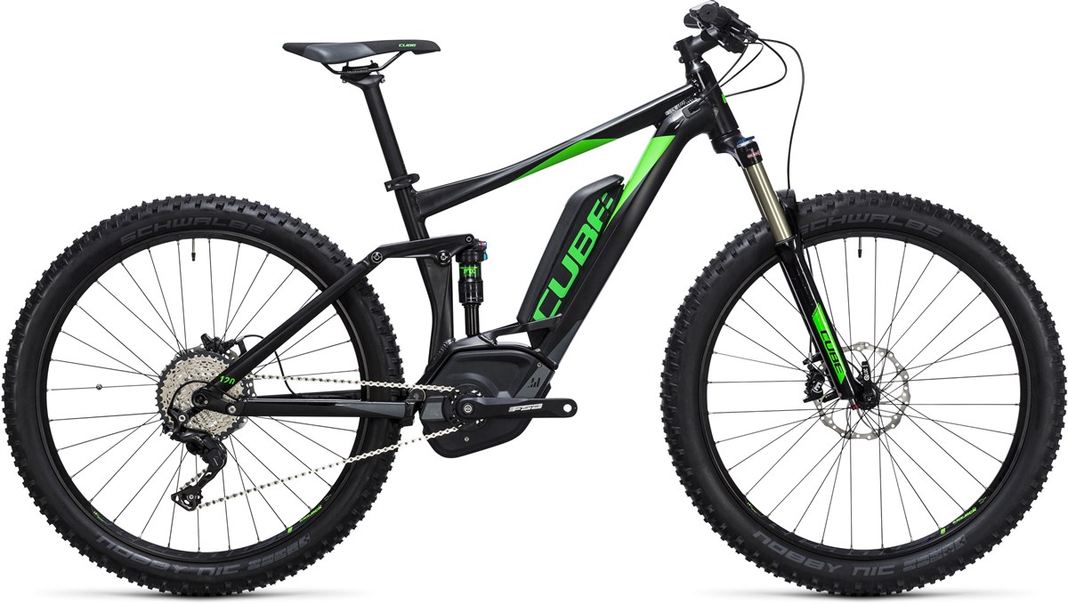 Cube Stereo Hybrid 120 HPA 27.5"+ Race 500 2017 - Electric Mountain Bike product image