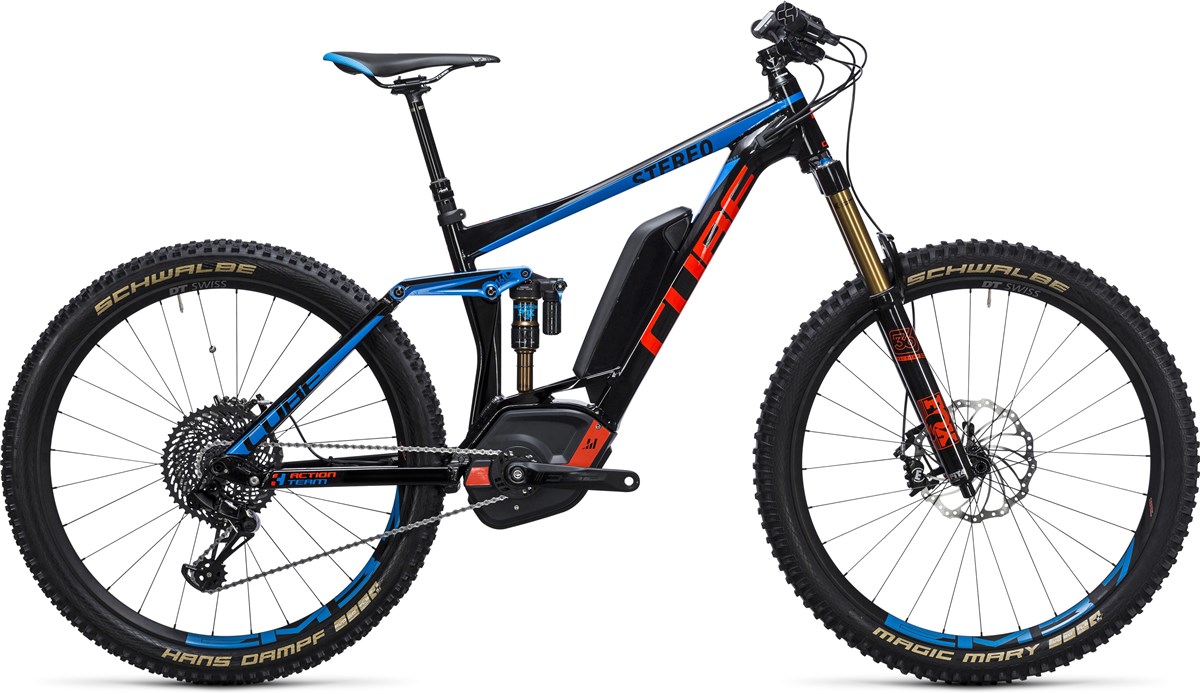 Cube Stereo Hybrid 160 HPA Action Team 500 27.5"  2017 - Electric Mountain Bike product image