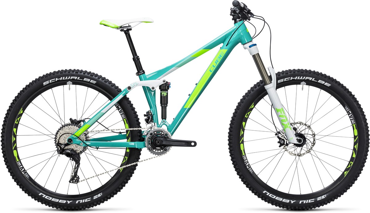 Cube Sting WLS 140 Race 2X 27.5" Womens Mountain Bike 2017 - Trail Full Suspension MTB product image