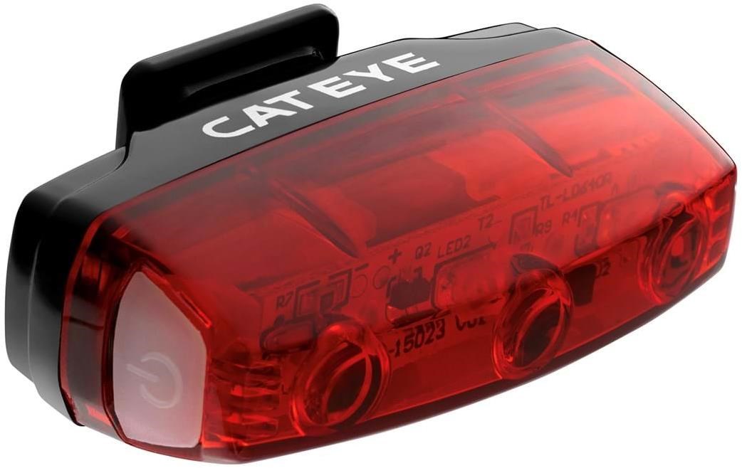 Cateye Rapid Micro USB Rechargeable Rear Bike Light 15 Lumen Tredz