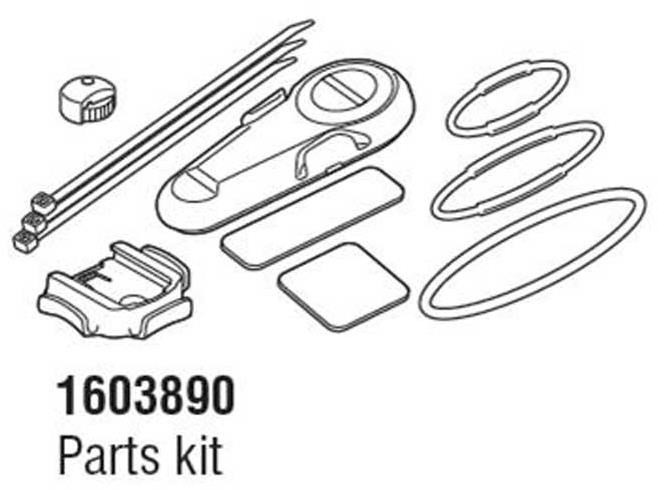 Cateye Strada Slim Parts Kit - 2nd Bike product image