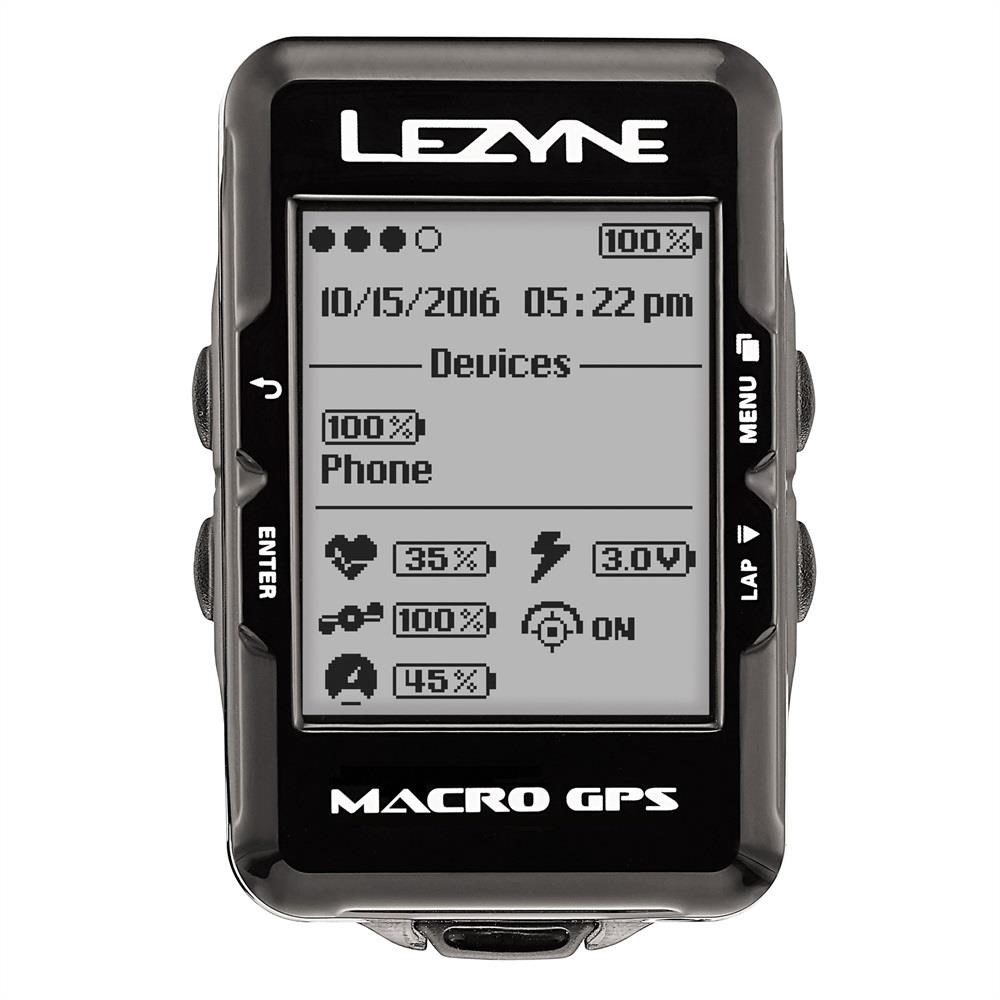 Lezyne Macro GPS Cycling Navigate Computer product image