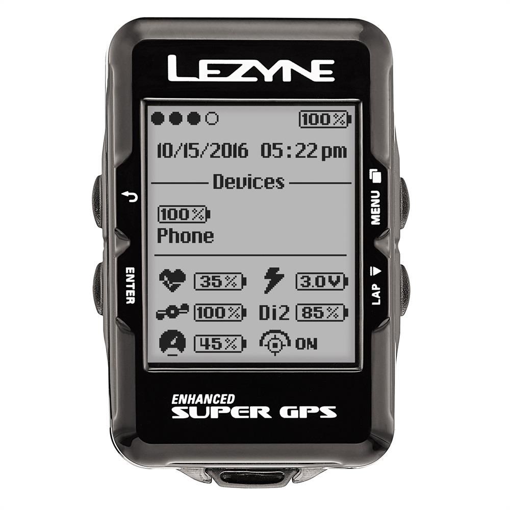 Lezyne Super Navigate GPS Cycling Computer With Mapping product image