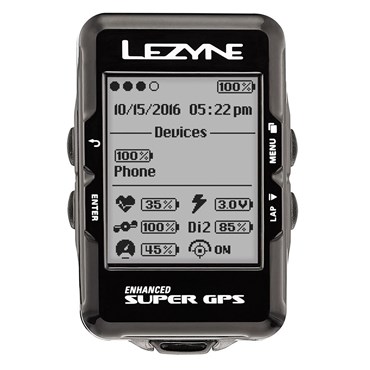 Lezyne Super Navigate GPS Computer With Mapping