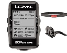 Lezyne Super Navigate GPS Computer With Mapping