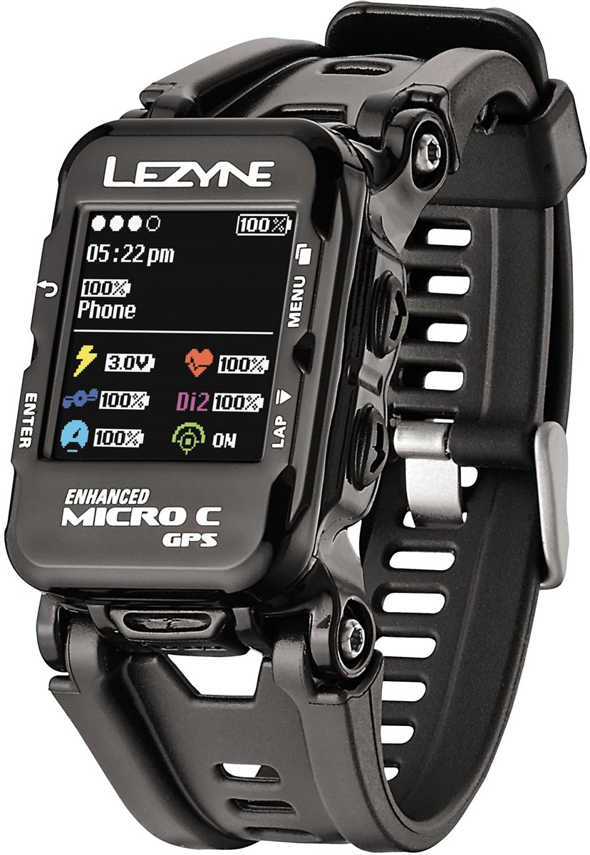 Lezyne Micro Colour GPS Watch Inc Heart Rate Monitor product image