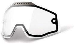 100% Racecraft/Accuri/Strata Enduro Dual Replacement Lens