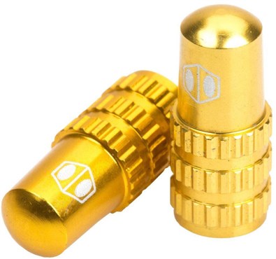 yellow presta valve caps