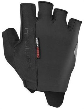 Castelli Rosso Corsa Espresso Mitts / Short Finger Cycling Gloves
