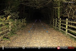 Cateye 6000 - Power Mode 4000 Lumens with 2 Hour runtime