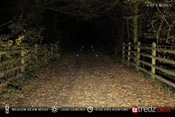 Cateye 6000 - Power Mode 2000 Lumens with 4 Hour runtime