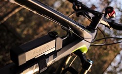 Cateye 6000 Battery Pack on Frame