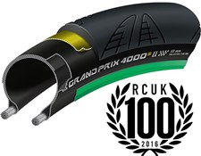 Continental Grand Prix 4000 S II Black Chili Folding Road Tyre
