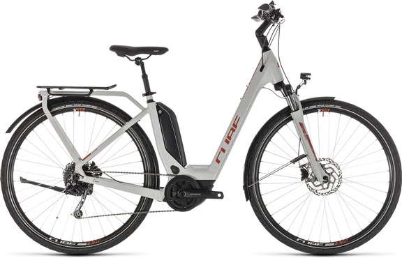 Cube - Touring Hybrid 500 Easy Entry Electric Hybrid | City-cykler Cube Touring Hybrid 500 Easy Entry 2019 - Electric Hybrid Bike | City-cykler