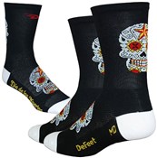 Defeet Aireator Tall Sugarskull Socks