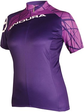 Endura SingleTrack Womens Short Sleeve Cycling Jersey Endura SingleTrack Womens Short Sleeve Cycling Jersey