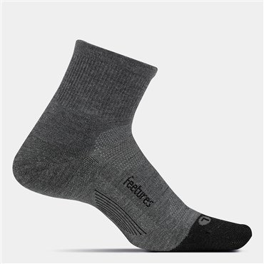 Feetures Merino 10 Cushion Quarter Socks (1 Pair) Feetures Merino 10 Cushion Quarter Socks (1 Pair)