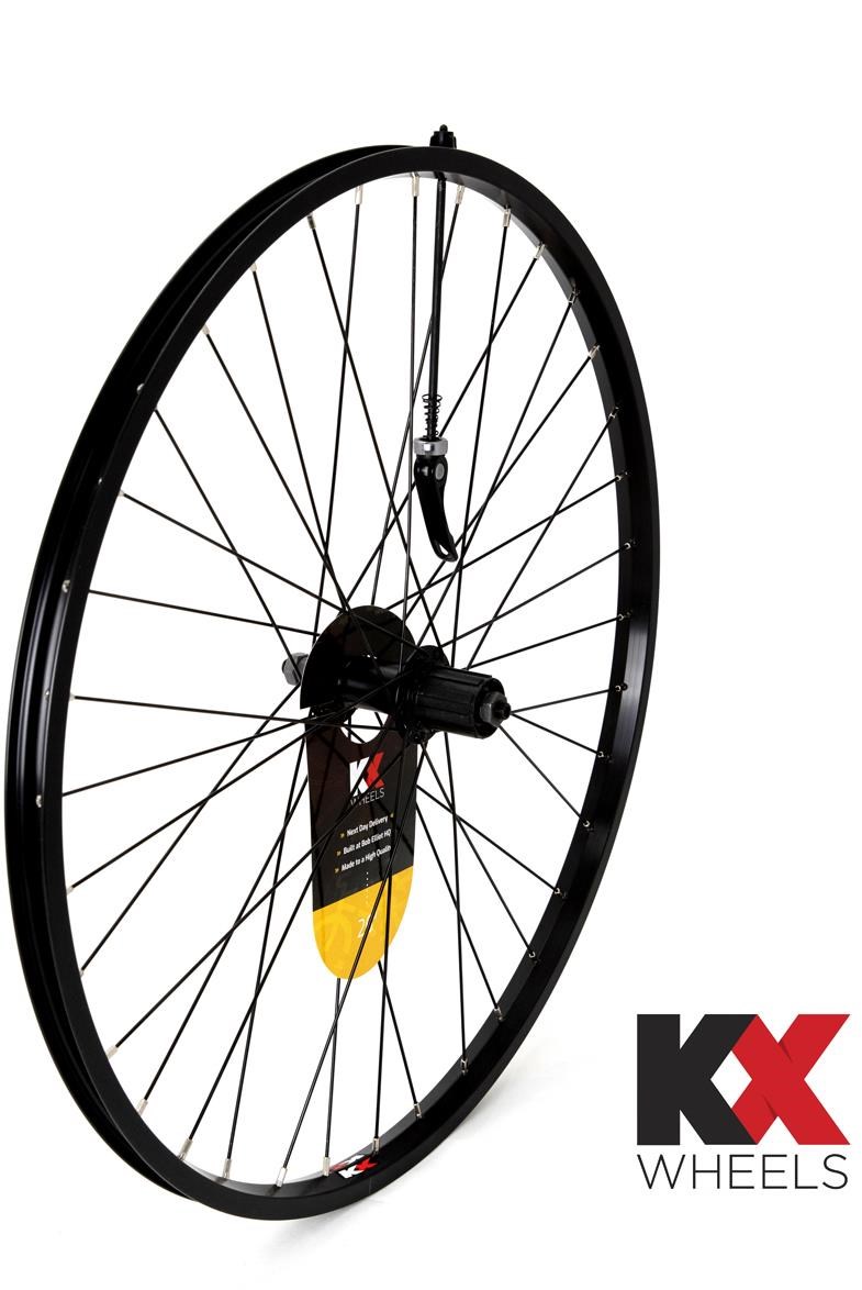 KX Wheels MTB Singlewall Q/R Cassette Rim Brake Rear 26