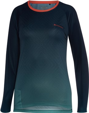 Madison Flux Enduro Womens Long Sleeve Jersey Madison Flux Enduro Womens Long Sleeve Jersey