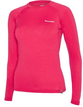 Madison Isoler Merino Womens Long Sleeve Baselayer Madison Isoler Merino Womens Long Sleeve Baselayer