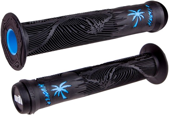Maniglie BMX ODI Hucker Signature - 160 Mm Nero/Verde Per BMX - Foto 3