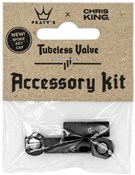 Peatys Chris King (MK2) Tubeless Valves Accessory Kit