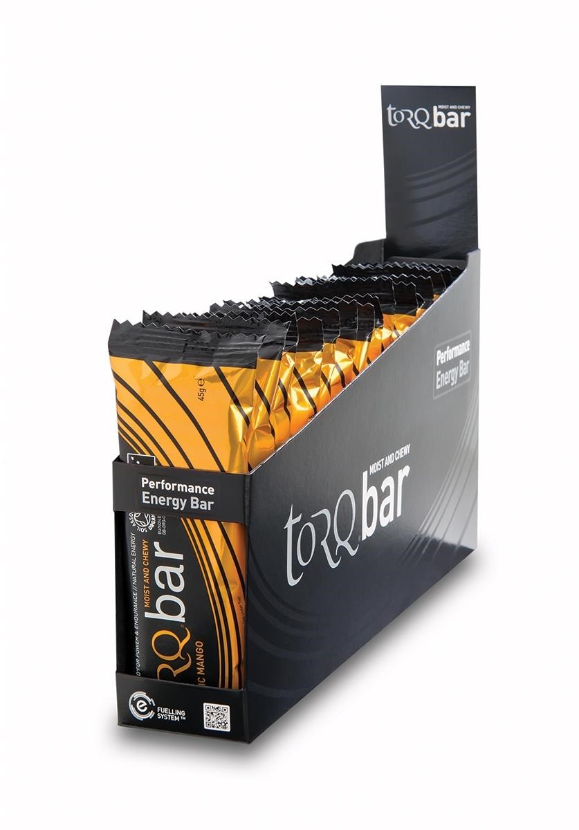 Torq Organic Energy Bar Box of 15 x 45g Tredz Bikes