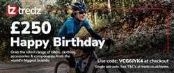 Tredz Gift Voucher £250