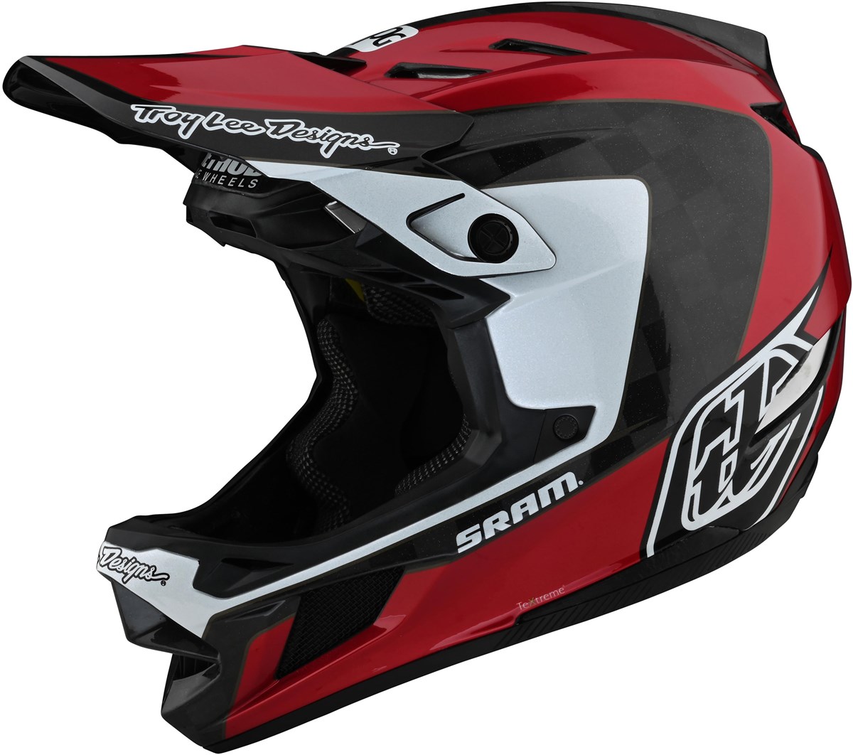 Troy Lee Designs D4 Carbon Mips Full Face BMX / MTB Cycling Helmet | Tredz Bikes