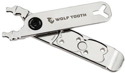 Wolf Tooth Master Link Nickel Plated Combo Pack Pliers